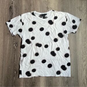 Marc Jacobs polka dot cotton tshirt size Medium